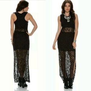 Sea Gypsies coven dress black lace dress